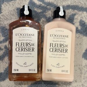 L'OCCITANE Fleurs de Cerisier Shower Gel and Lotion Duo